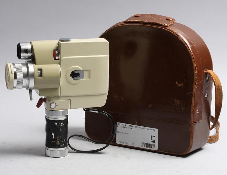 FILMKAMERA, Minolta, Zoom 8, Japan, 1950/60-tal.
