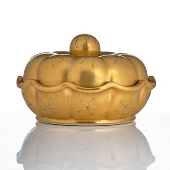 Wilhelm Kåge, Ask and bowls, 2 pcs, Gustavsberg 1927, 1929 and 1932.