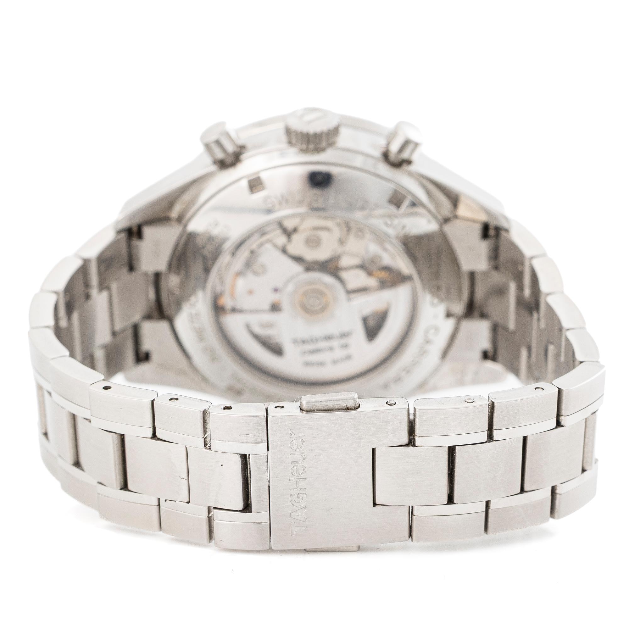 Tag Heuer, Carrera, Calibre 16, chronograph, wristwatch, 41 mm.