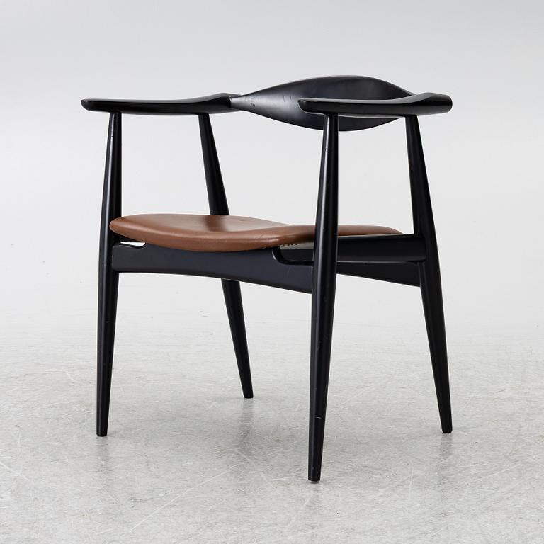 Hans J. Wegner, Armchair CH 35, Carl Hansen, Odense, Denmark.