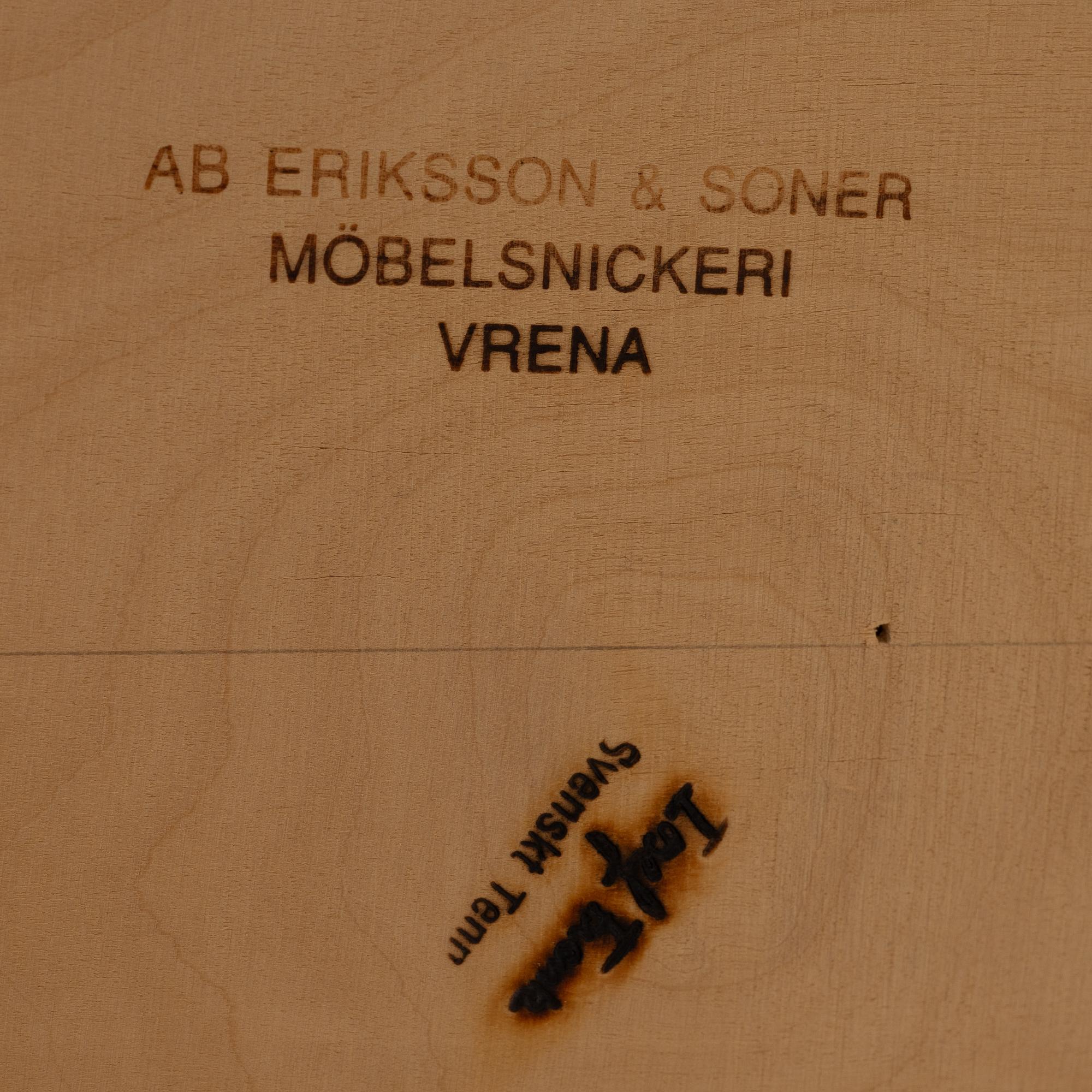 Josef Frank, skrivbord, modell B 2115, Firma Svenskt Tenn, efter 1985.