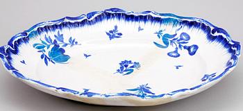 FAT, fajans, rokoko, Rörstrand, sign o dat 14/11 73.