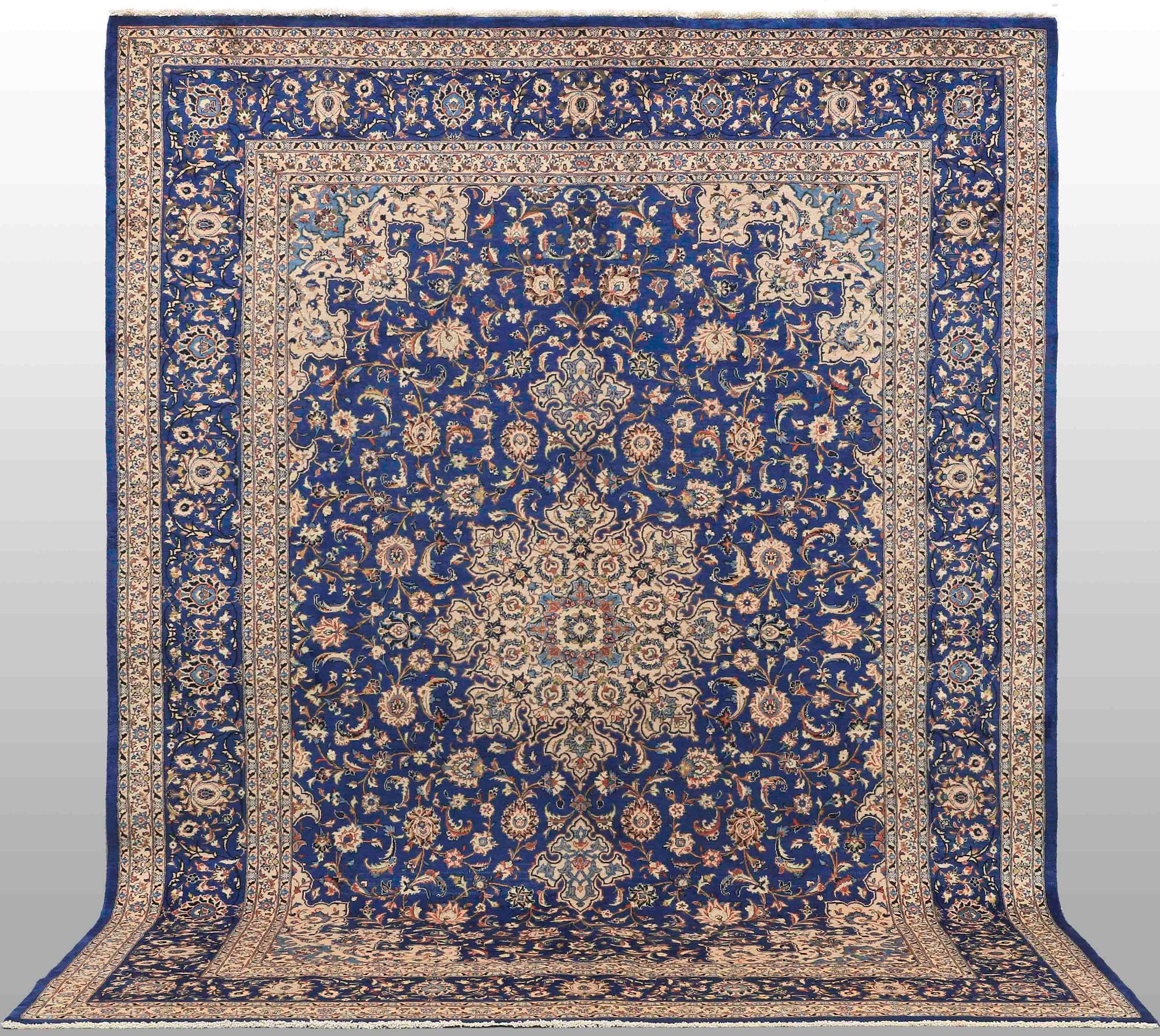 A carpet, Kashmar, ca 390 x 300 cm.