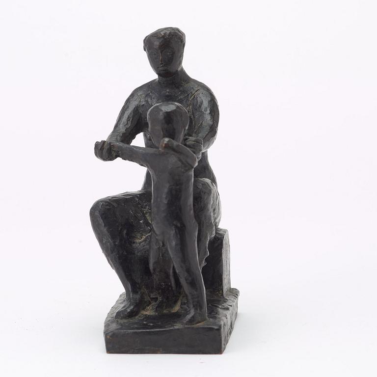 Axel Wallenberg, "Mor och barn" (=Mother and child).