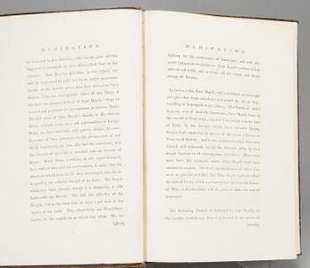 BOOK, ”Naval Architecture or the rudiments and rules of Ship Building, exemplified in a series of draughts and plans”.