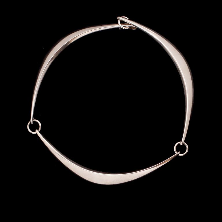 HALSSMYCKE, sterlingssilver, Hans Hansen, Danmark. Vikt ca 70 g.