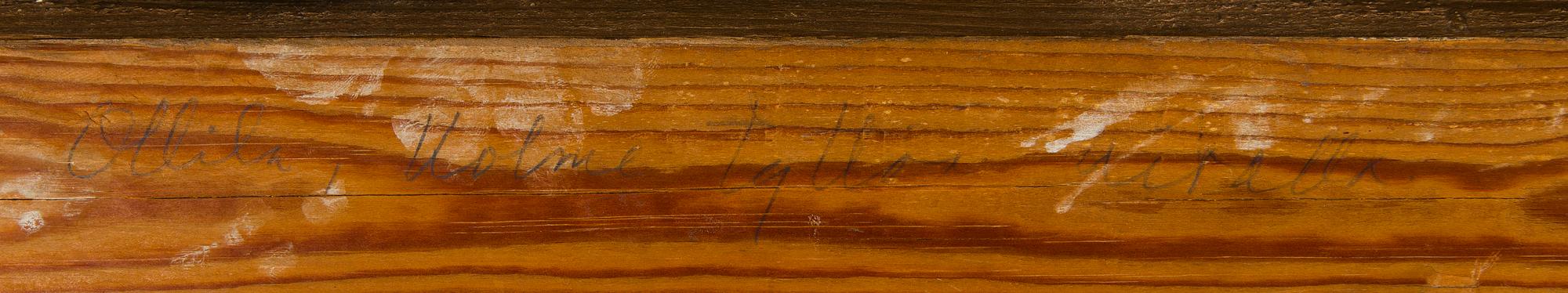 Yrjö Ollila, Kolme tyttöä aidalla.