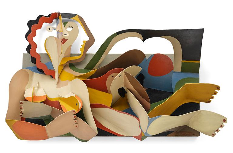Timo Solin, Woman resting.