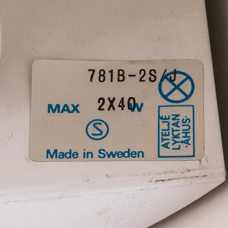 BORDSLAMPA, Ateljé Lyktan, 1900-talets andra hälft.