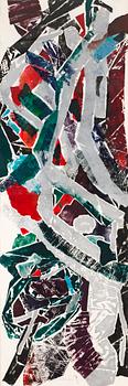 323. John Chamberlain, Untitled, ur: "Salty Water/Fan mail".