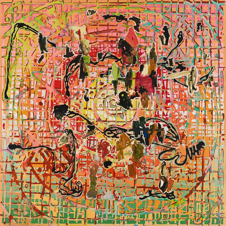 Markus Oehlen, "Galaxilan".