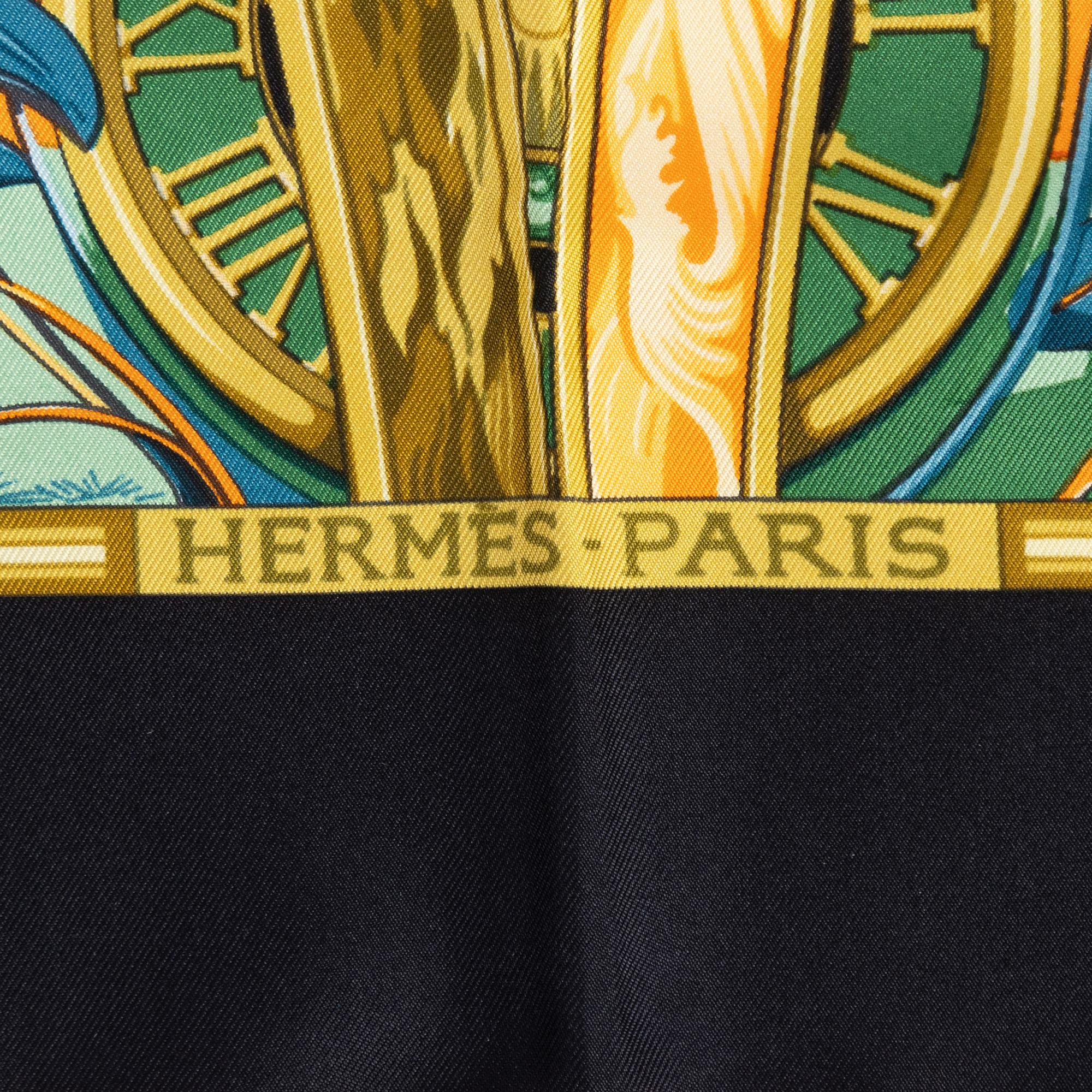 Hermès, scarf, "Rythmes du monde".