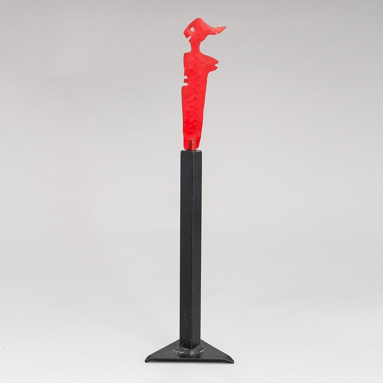 SOILE YLI-MÄYRY, sculpture, metal, signed and dated 2002.