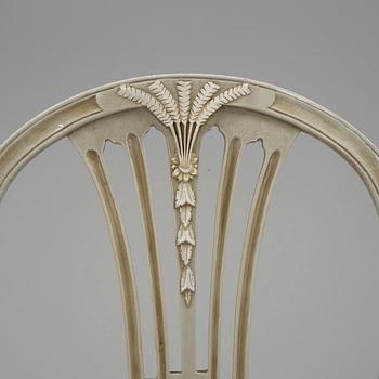 STOLAR, 10 st, gustaviansk stil, 1900-talets mitt.