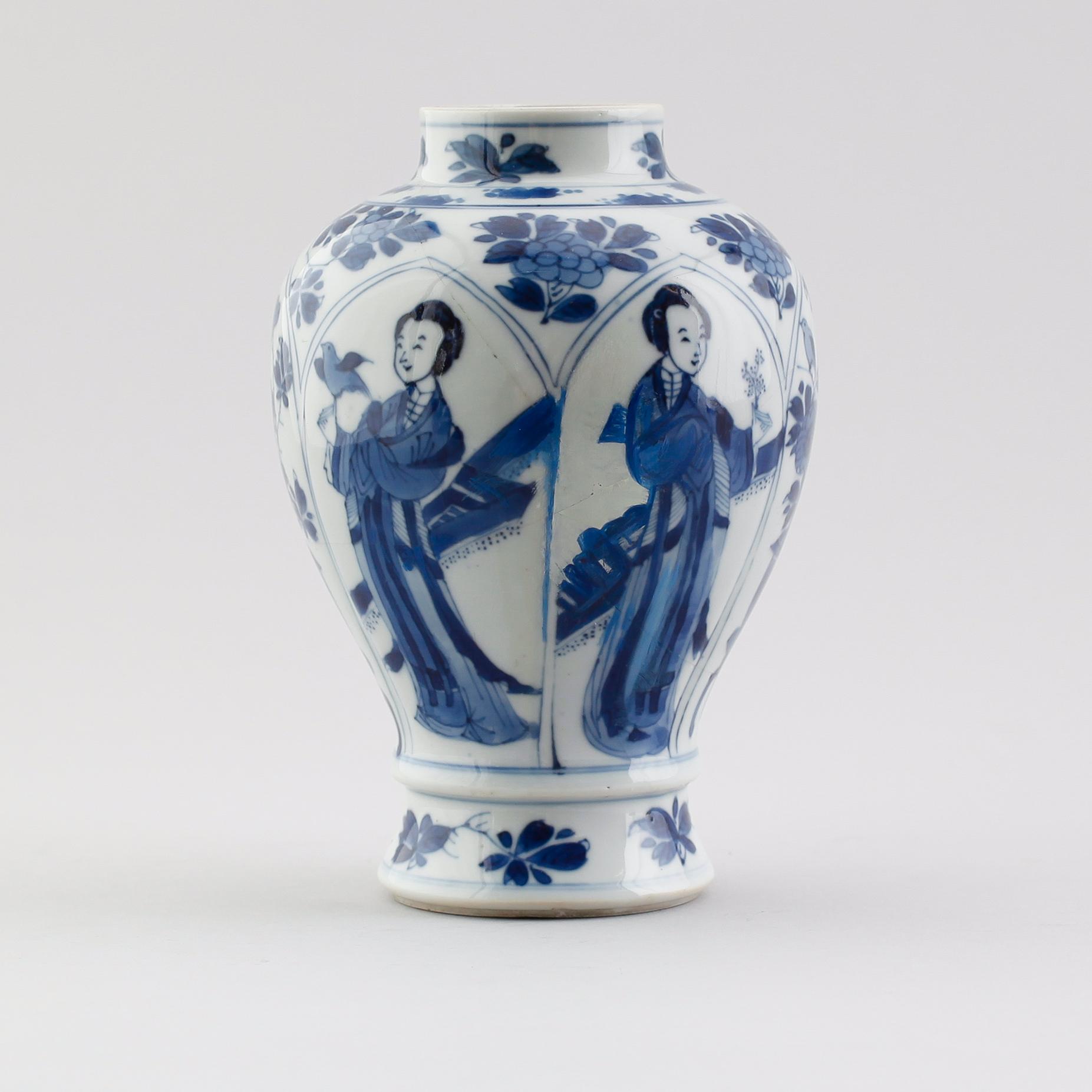 VAS, porslin, Kina, 1600-/1700-tal.