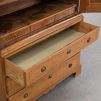 A 18th Century oak cabinet.