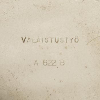 Alvar Aalto, kattovalaisin, malli A 622B, Valaistustyö.