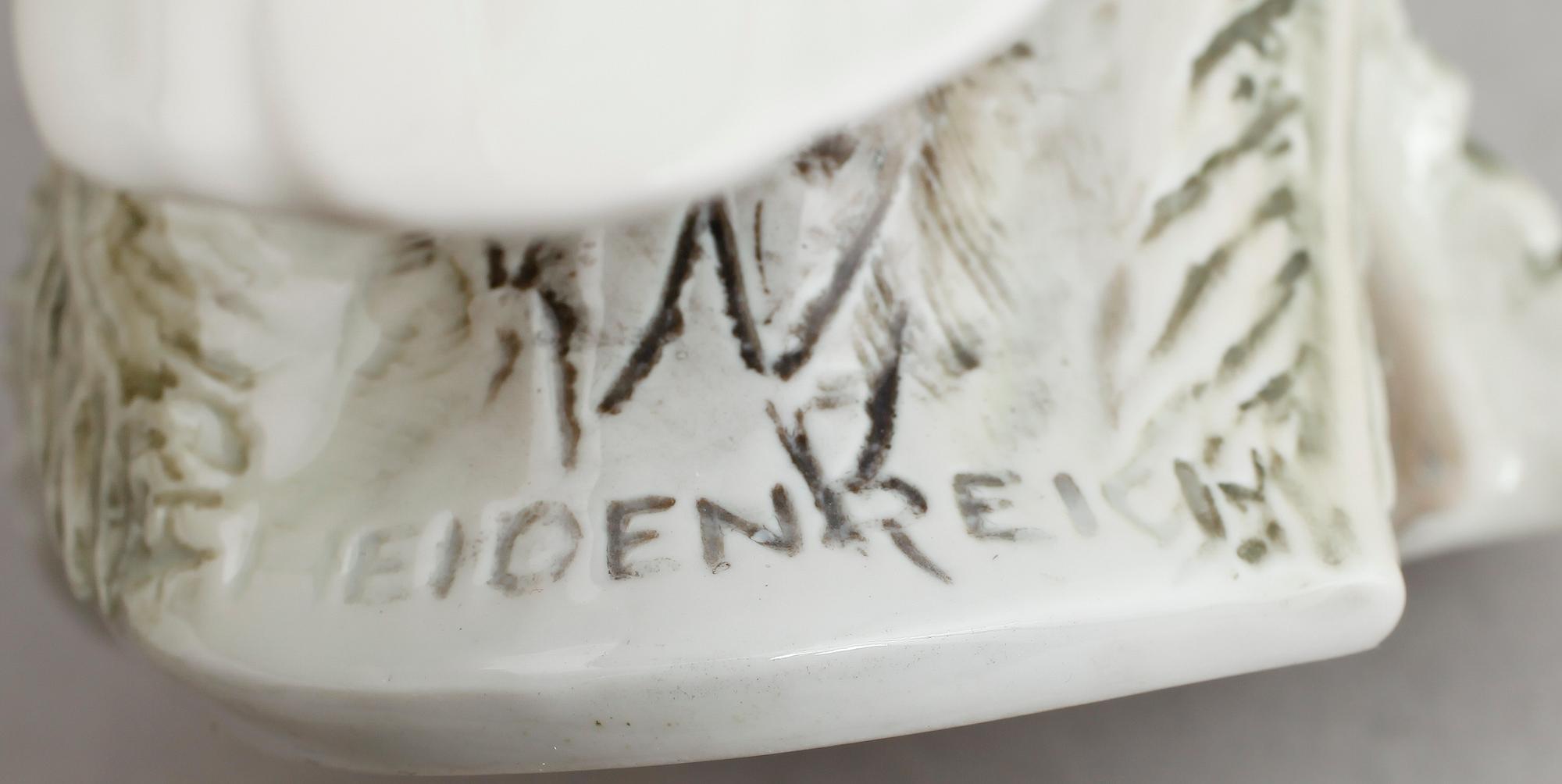 FIGUR, porslin, Fritz Heidenreich, Rosenthal, 1900-talets mitt.