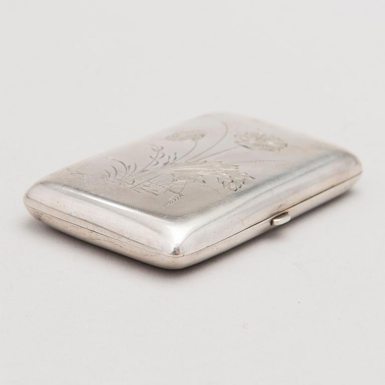 A SILVER CASE, Harald Ilmari Erling, Helsinki Finland 1903.
