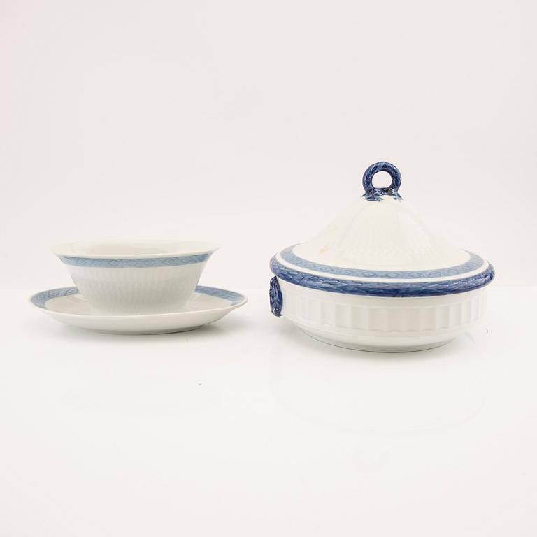 Servis 71 dlr Blå Vifte Royal Copenhagen porslin.