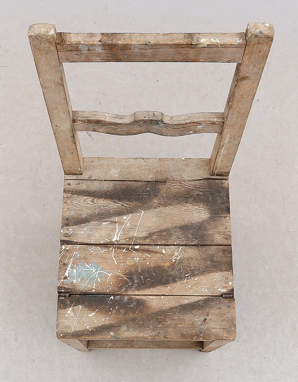 STEGSTOL, allmoge, 1800-talets mitt.