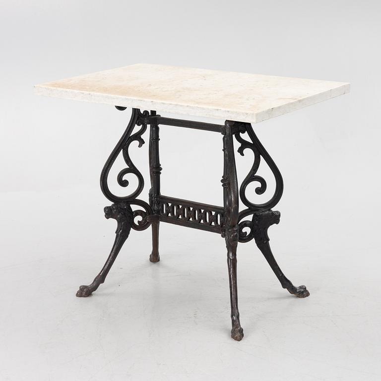 Garden table, 20th century.