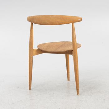 Hans J Wegner, "Hjerte-Stolen", Fritz Hansen, Danmark, 1900-talets andra hälft.