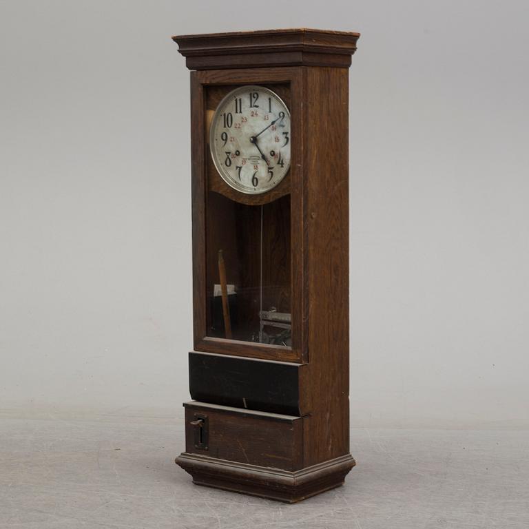 TIMECLOCK, International Time Recording Co, London, early 20th century.
