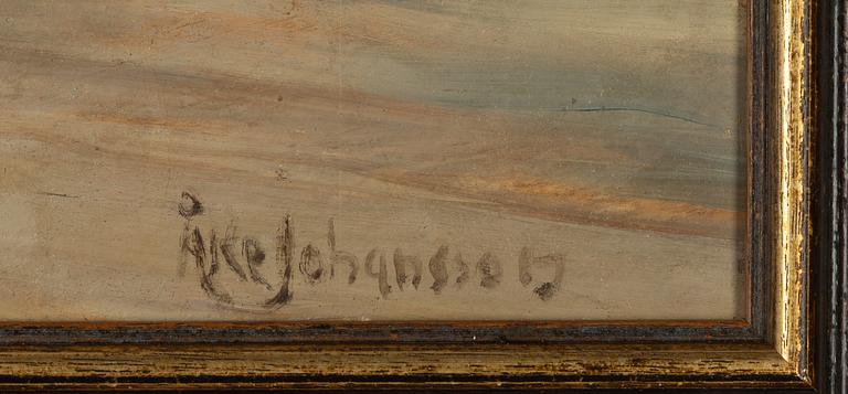 Åke Johansson, Vi från Strandvägen mot Skeppsholmen, Stockholm.