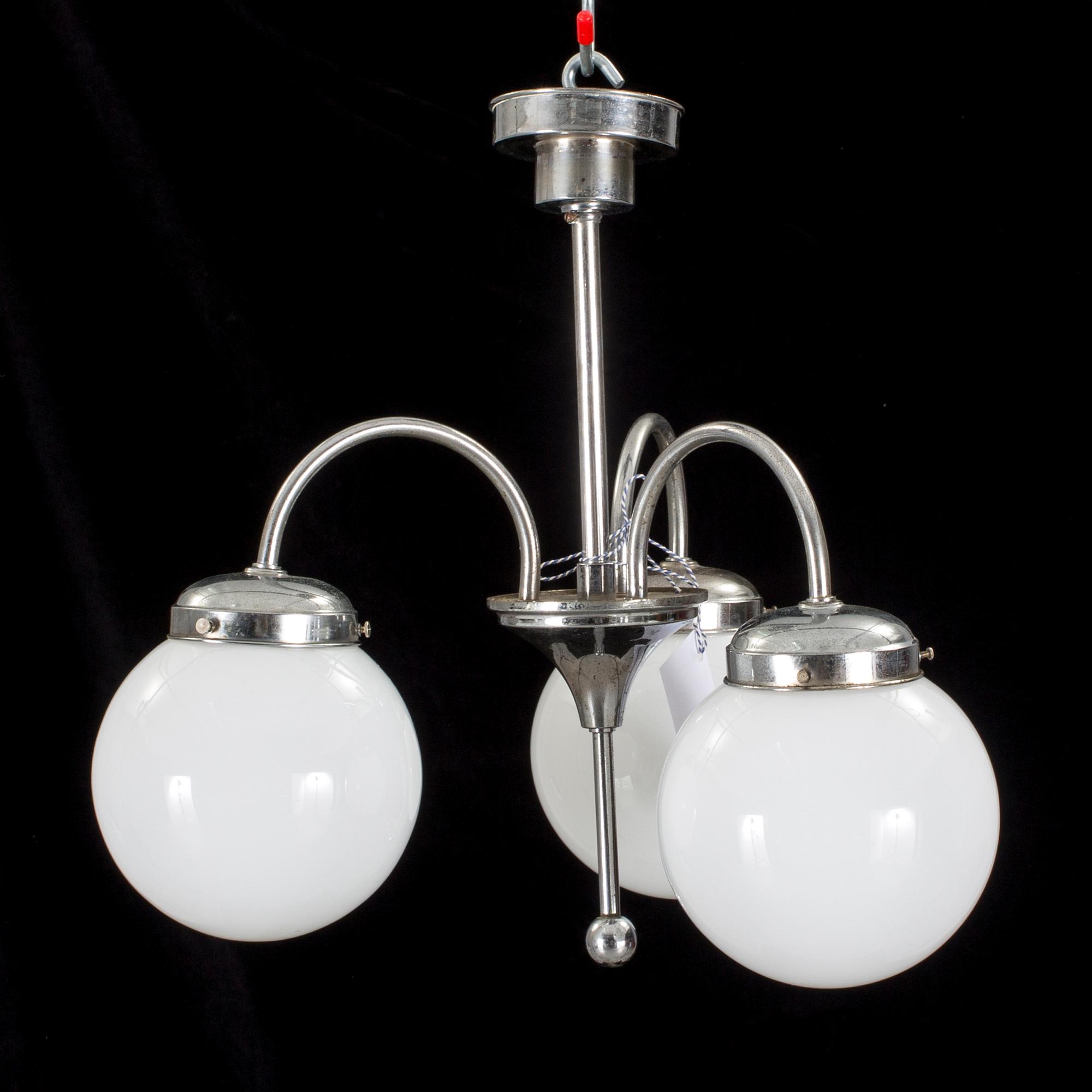 TAKLAMPA, art deco, 1920/30tal. Höjd ca 40 cm.