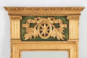 A Swedish Gustavian Mirror, circa 1800.