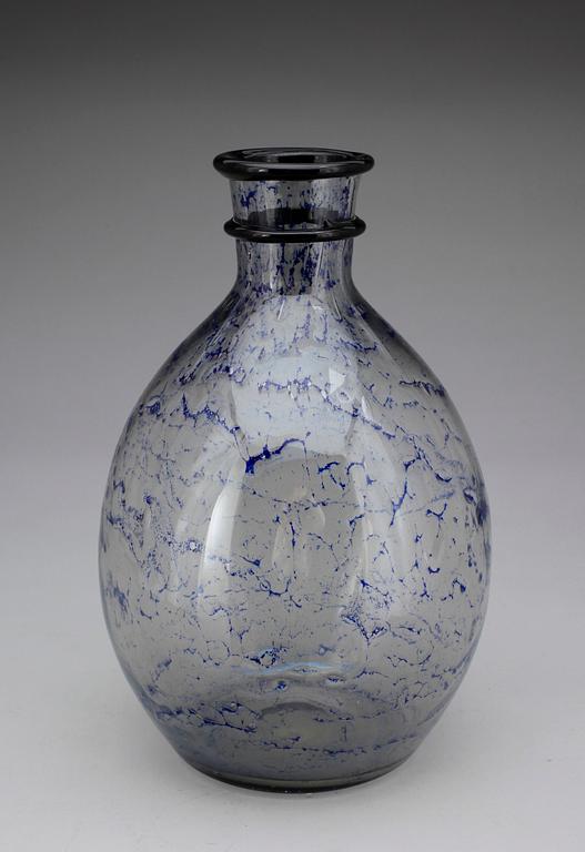 VAS, glas, Simon Gate, hyttarbete, Orrefors, märkt OF 32, 1930-tal.