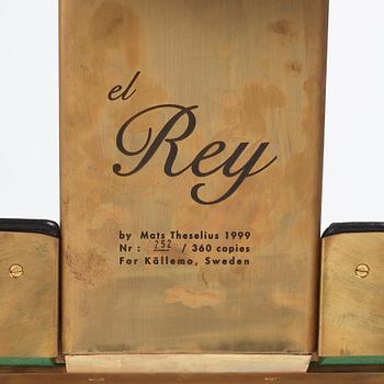 Mats Theselius, an 'el Rey' armchair, ed. 252/360, Källemo, Sweden, post 1999.