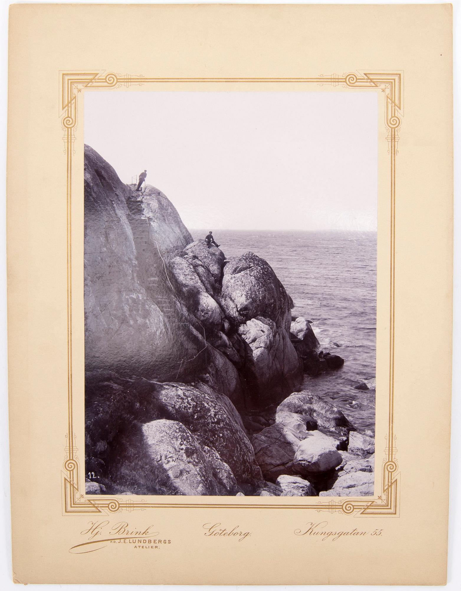 FOTOGRAFIER, 2 st samt STEREOSKOPBILDER, 38 st, 1900-talets början.