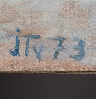 OKÄND KONSTNÄR, signerad och daterad jTv -73.