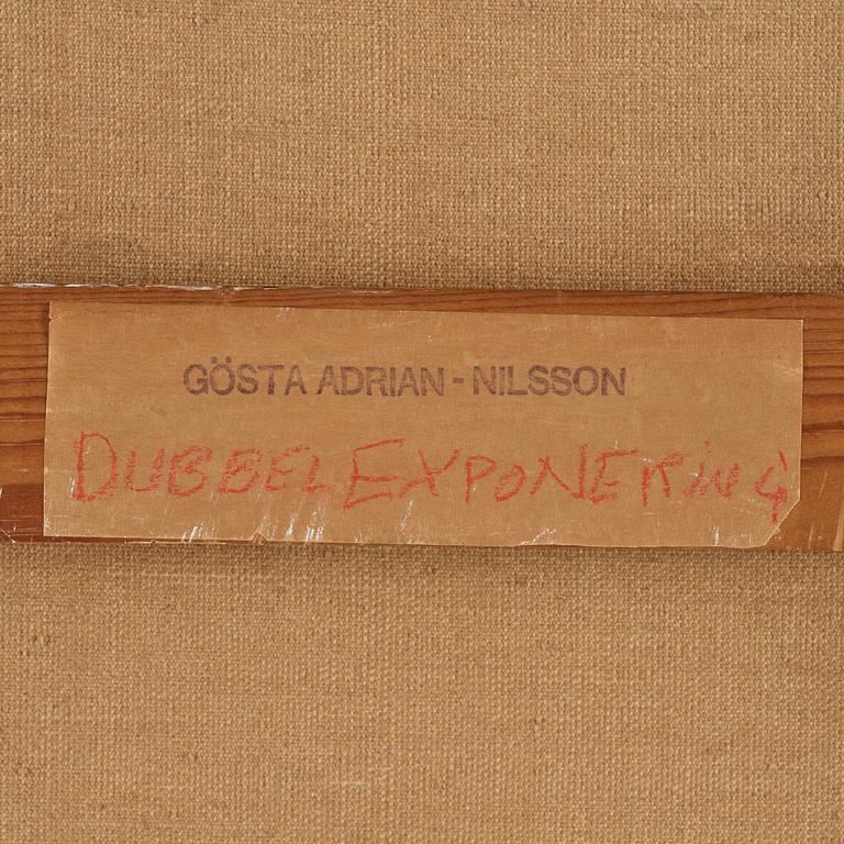 Gösta Adrian-Nilsson, "Dubbelexponering".