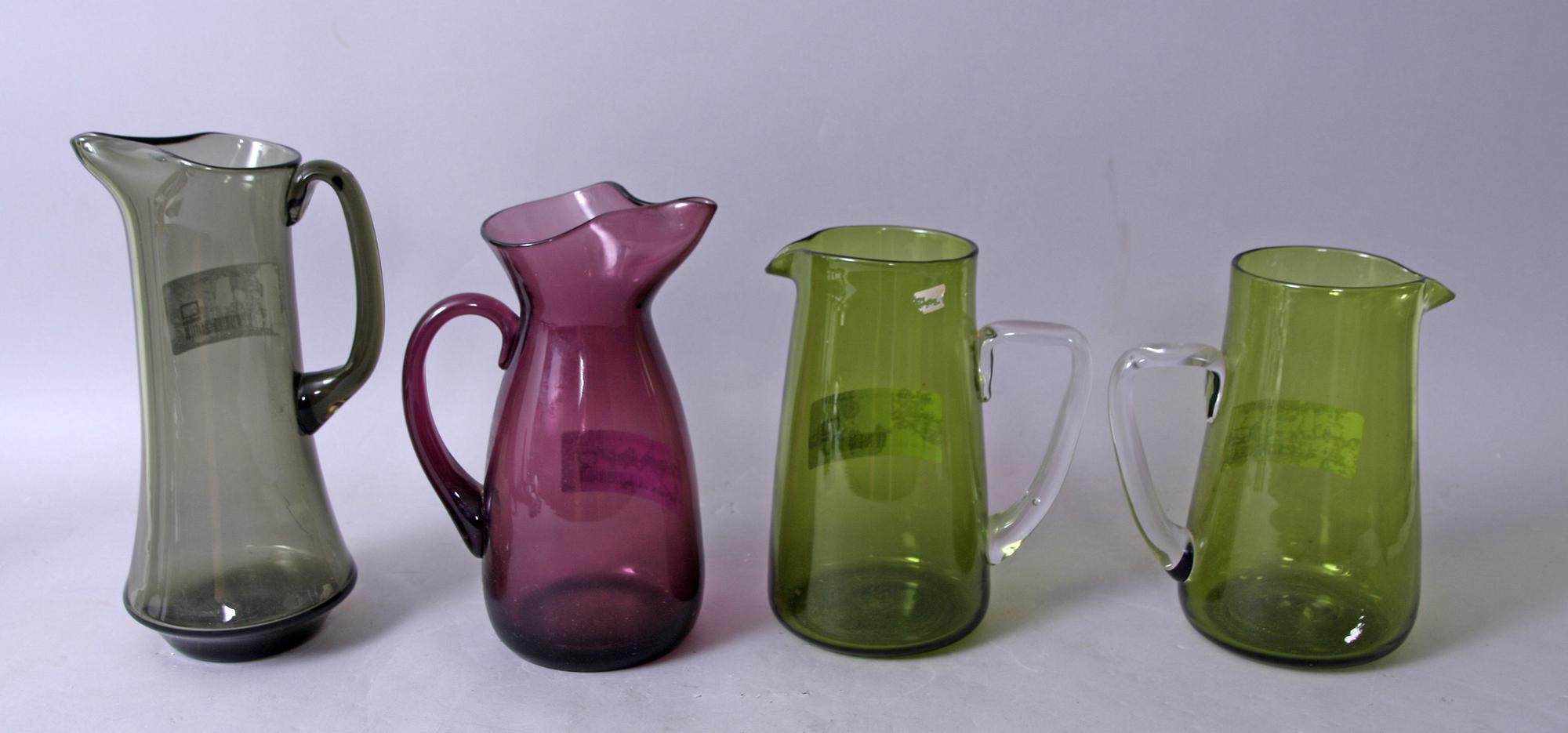 TILLBRINGARE, 4 st, glas. 1900-tal.