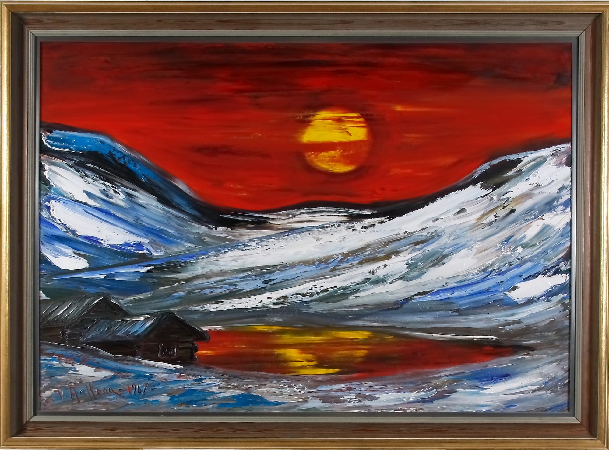 AALTONA, VEIKKO, olja på duk. Sign och dat 1967.