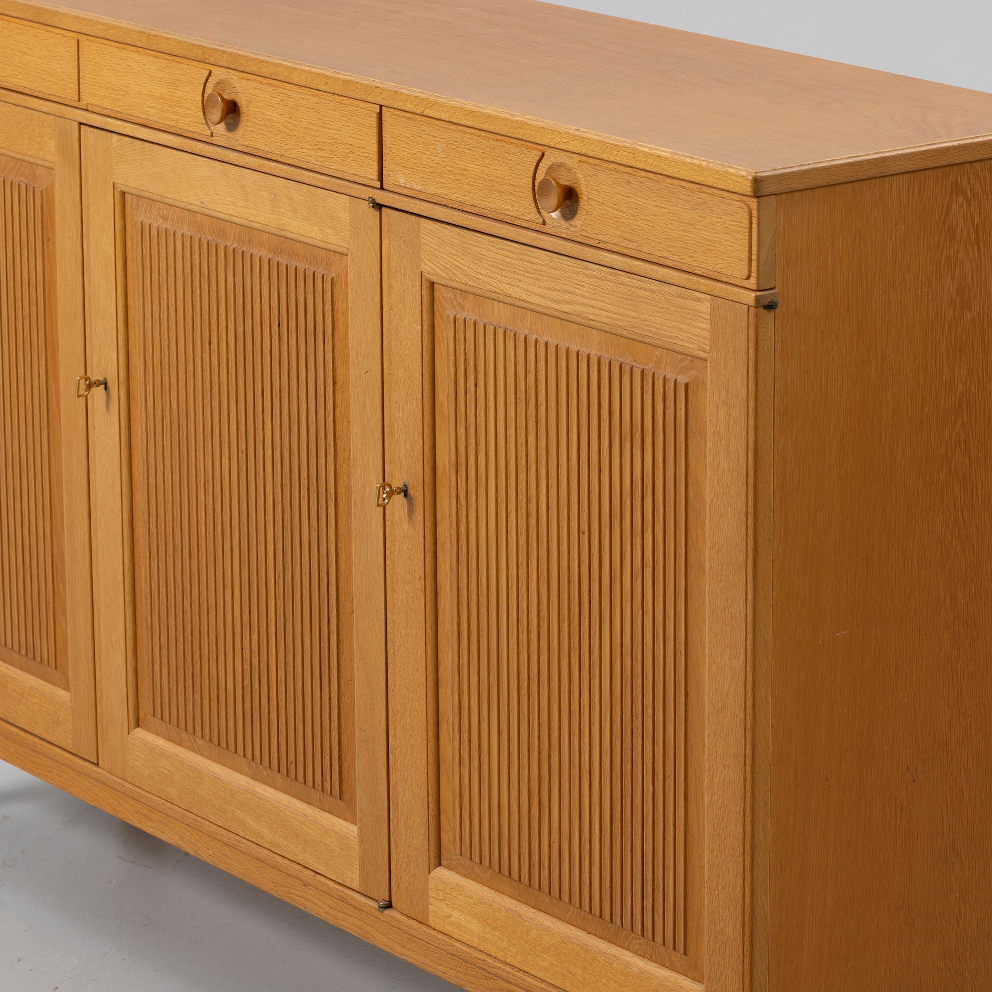 Carl Malmsten, Sideboard, “Herrgården”, Bodafors, second half of the 20th century.