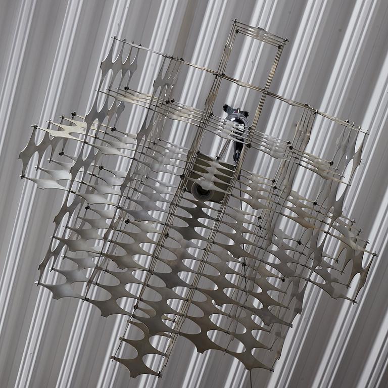 Mario Marenco, a pair of "Cynthia" ceiling lamps, for Artemide, Italy 1968.