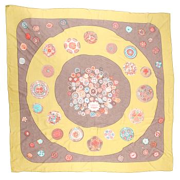 843. HERMÉS, a silk shawl, "Sulfures".