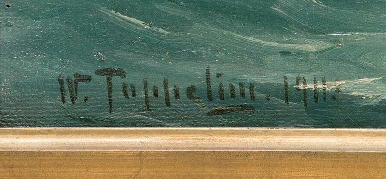 Woldemar Toppelius, Segelfartyg.