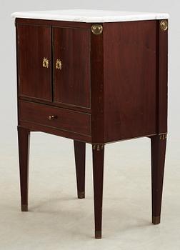 POTTSKÅP, gustaviansk stil, 1800/1900-tal.