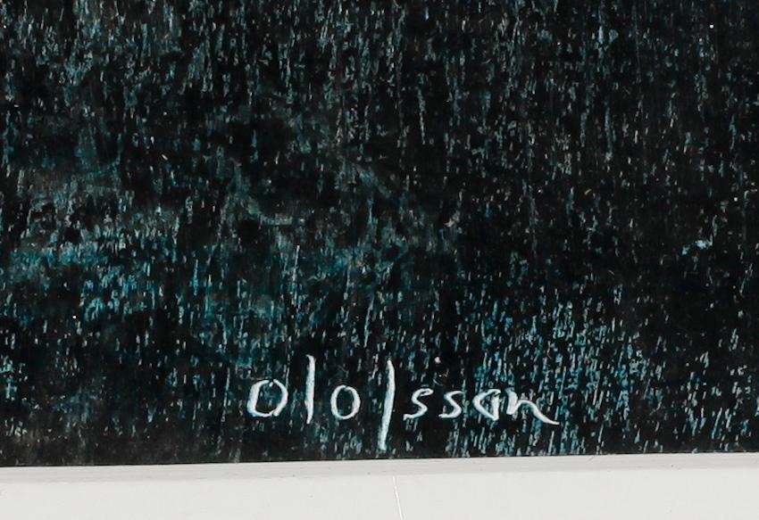 PIERRE OLOFSSON, gouache, signerad.