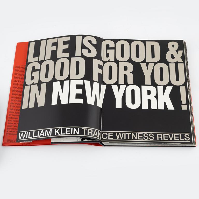 William Klein, 2 photobooks.