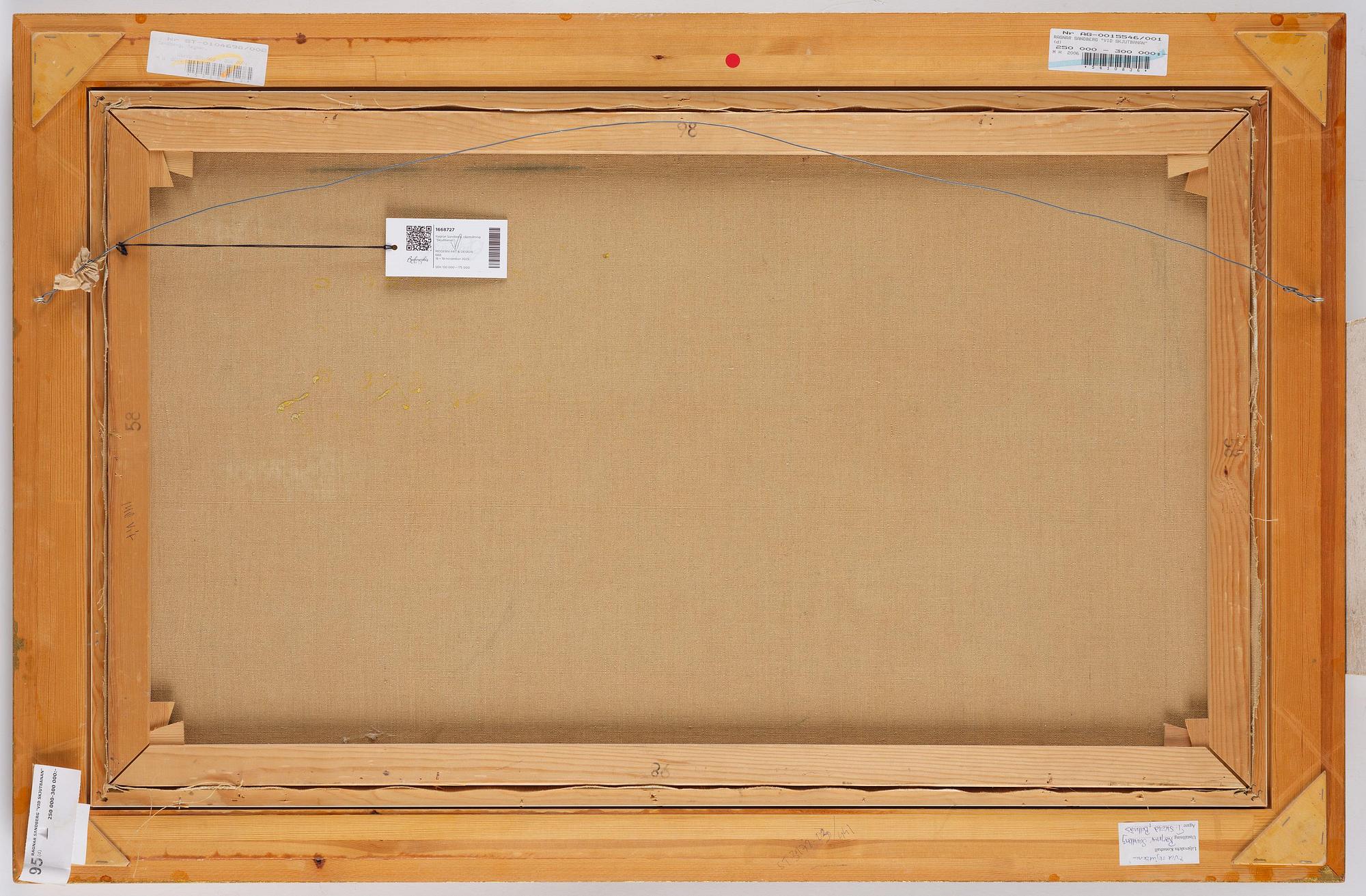 Ragnar Sandberg, Vid skjutbanan.