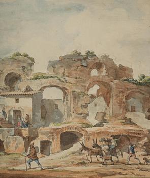 Louis Jean Desprez, ”L’amphithéâtre de Bénévent”.