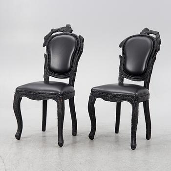 Maarten Baas, ten 'Smoke Dining Chair, Moooi, Netherlands, after 2002.