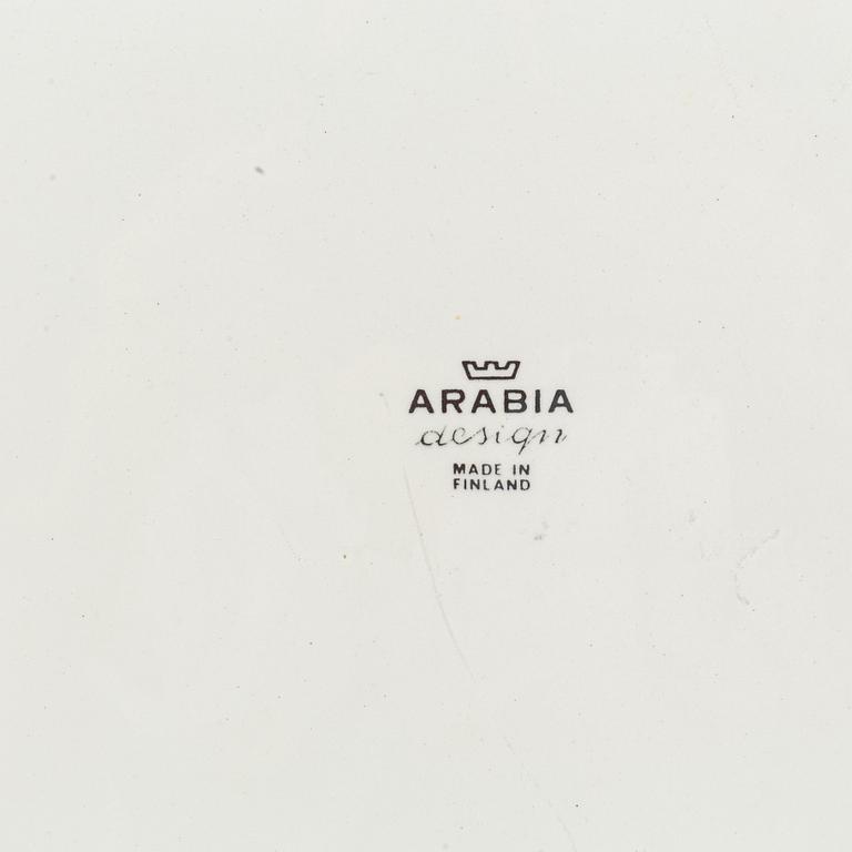 A ceramic tray, Arabia, Finland.