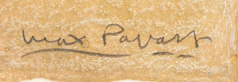 Max Papart,  carborundum signed and numbered 89/125.